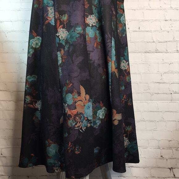 Spenser Jeremy‎ Woman Mesh & Floral Sleeveless Dress Size 3X Goth Witchy Mesh - Picture 3 of 14